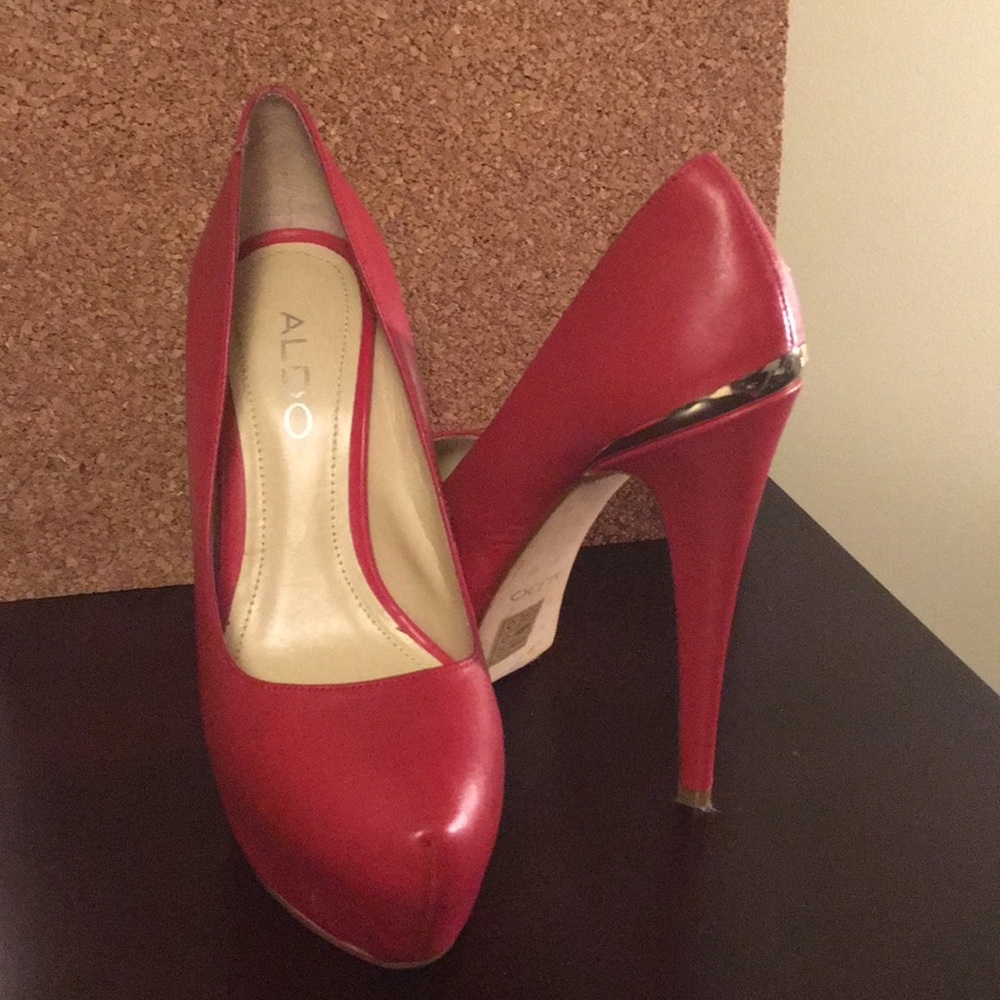 Aldo Red Pumps